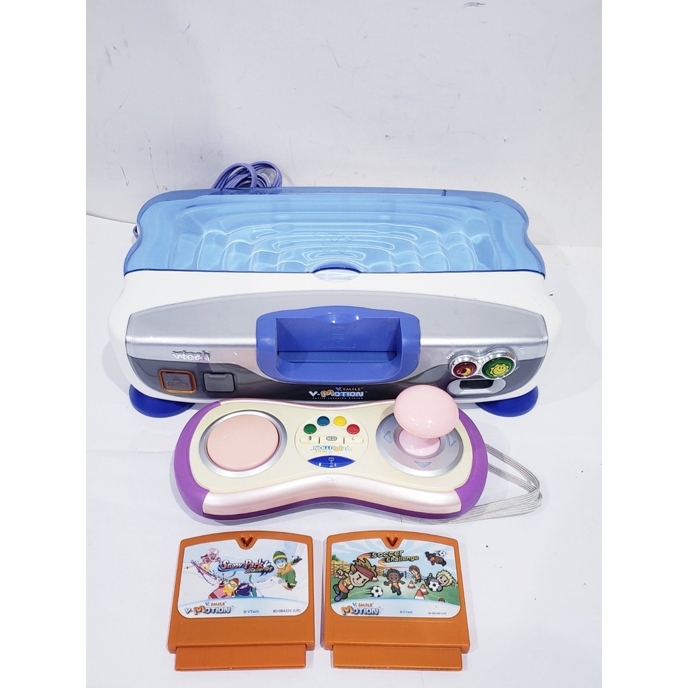 Vtech V.Smile V-Motion TV Learning System With 2 games - Works
